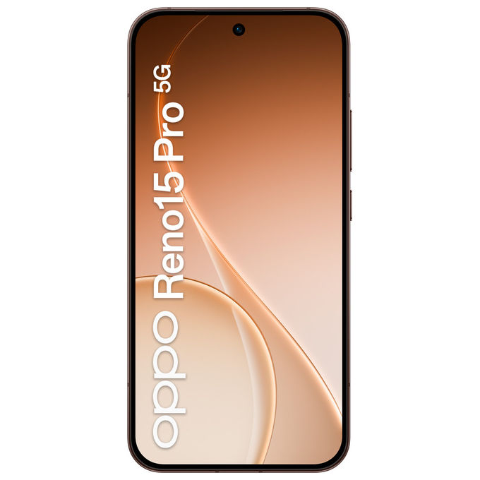 Oppo, Reno15 Pro 5G, Smartphone AI, Tripla fotocamera 200+50+50MP, 12GB RAM, 512GB, Nero Dusk