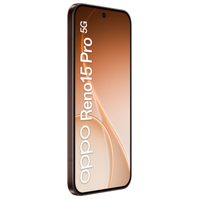 Oppo, Reno15 Pro 5G, Smartphone AI, Tripla fotocamera 200+50+50MP, 12GB RAM, 512GB, Nero Dusk