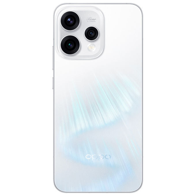 Oppo Reno15 5G, Smartphone AI, Tripla Fotocamera 50MP, 512GB, 8GB RAM, Aurora White