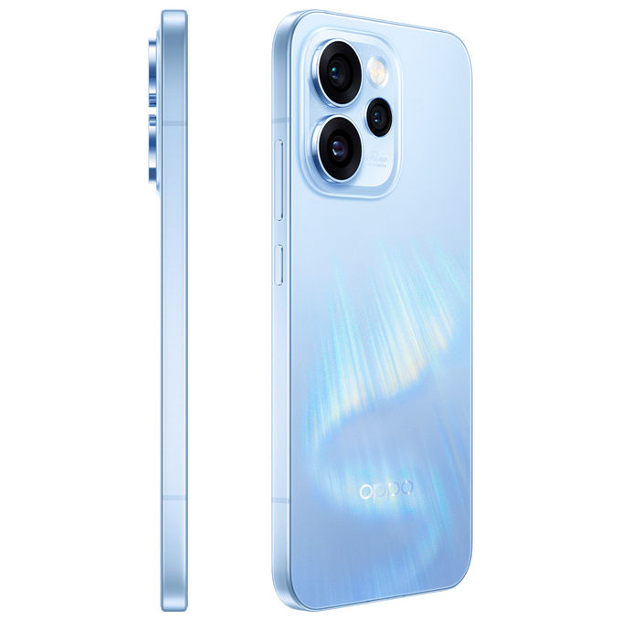 Oppo Reno15 Pro 5G Smartphone 6,32'' AMOLED 120Hz MediaTek Dimensity 8450 12GB RAM 512GB Tripla cam 200MP 6200mAh colore Aurora Blue