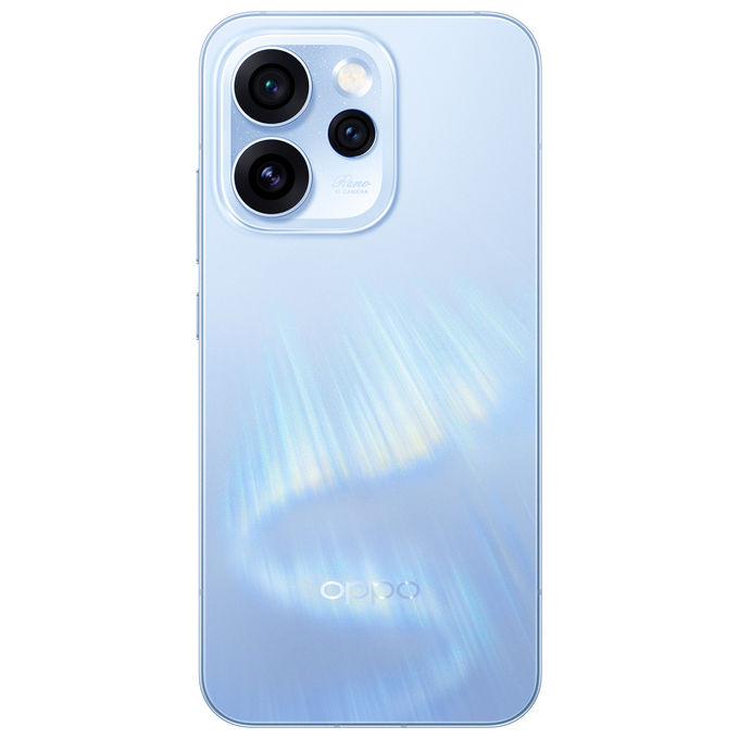 Oppo Reno15 Pro 5G Smartphone 6,32'' AMOLED 120Hz MediaTek Dimensity 8450 12GB RAM 512GB Tripla cam 200MP 6200mAh colore Aurora Blue