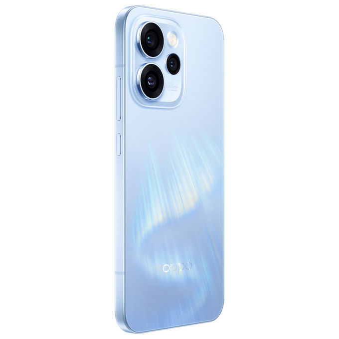 Oppo Reno15 Pro 5G Smartphone 6,32'' AMOLED 120Hz MediaTek Dimensity 8450 12GB RAM 512GB Tripla cam 200MP 6200mAh colore Aurora Blue