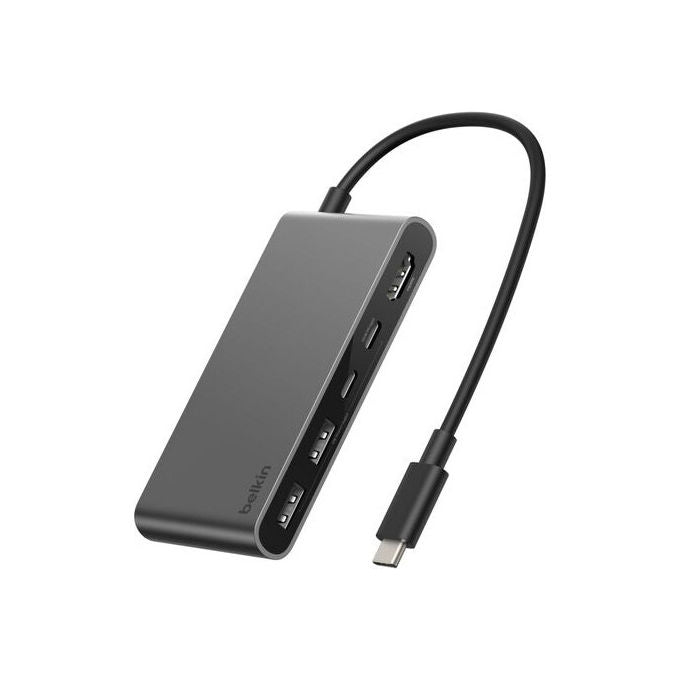 Belkin, Hub USB-C 5-in-1, 5000 Mbit-s, HDMI, USB 2.0, Nero