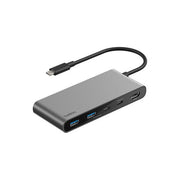 Belkin, Hub USB-C, 7-in-1, Grigio Argento, 2 USB-C, HDMI 4K