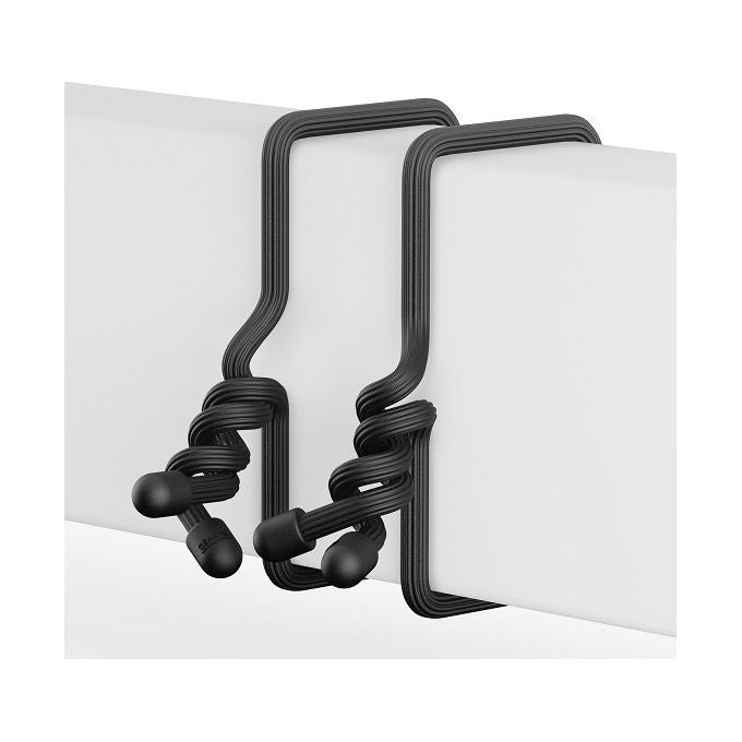 GoPro Supporto Flessibile con Fascette Gear Ties, Nero, per Action Camera HERO