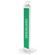Compulocks, Supporto Tablet-UMPC, Passivo, Bianco, Da Pavimento, Per Interno
