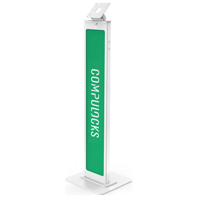 Compulocks, Supporto Tablet-UMPC, Passivo, Bianco, Da Pavimento, Per Interno