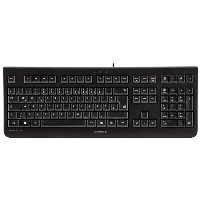 Cherry, Tastiera USB, Layout Ungherese, Nera, KC 1000