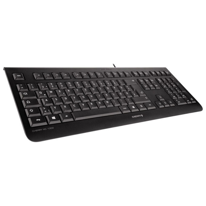 Cherry, Tastiera USB, Layout Ungherese, Nera, KC 1000