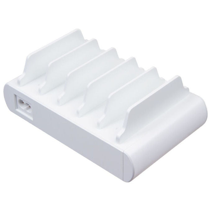 Compulocks, Stazione di Ricarica USB-C e USB-A, 5 Porte, con Spina UK, Bianco