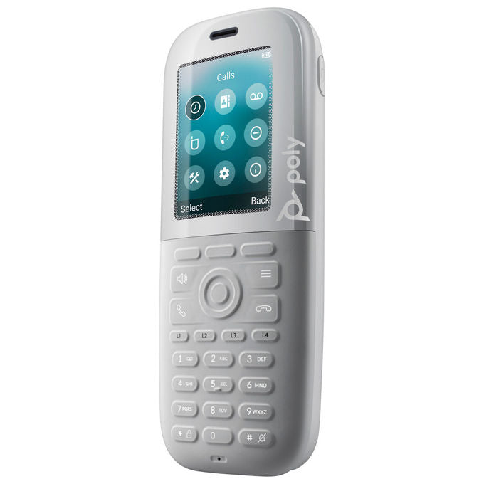 Hp Poly, Rove 40 DECT, Telefono Portatile Wireless, Bianco, Resistente alle Cadute