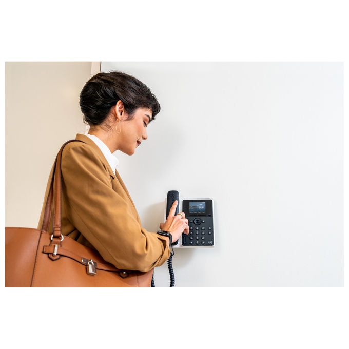 Hp Poly, Telefono IP Edge E100, PoE, Auricolare Cablato, Nero