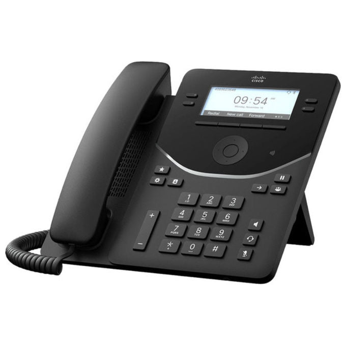 Cisco, Telefono IP, DP-9841-K9, 4 Linee, Display LCD, Nero
