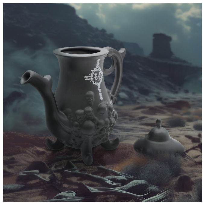 Abystyle, Teiera Death Note Regno dei Morti, 900ml, Ceramica