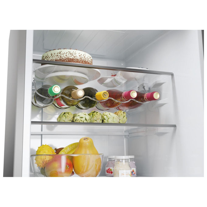 Haier HDPW5620ANPK Frigorifero Combinato 409L No Frost A Acciaio inox (205x59.5x66.7 cm) colore Acciaio inox