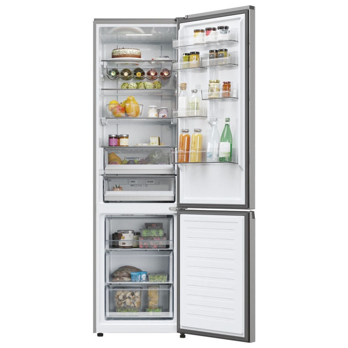 Haier HDPW5620ANPK Frigorifero Combinato 409L No Frost A Acciaio inox (205x59.5x66.7 cm) colore Acciaio inox