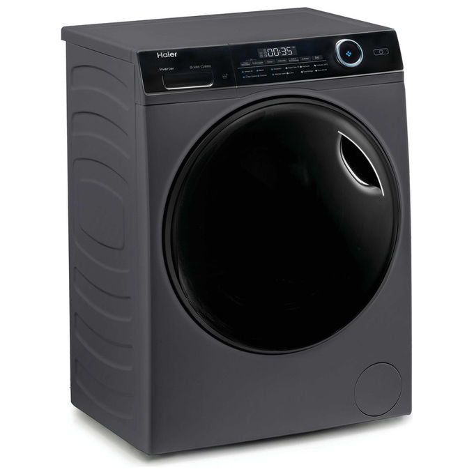 Haier HW100BP14959SEIT I-Pro Serie 5 Lavatrice Slim 10 Kg 1400 rpm Classe A Wi-Fi Inverter (85x60x55 cm) colore Antracite