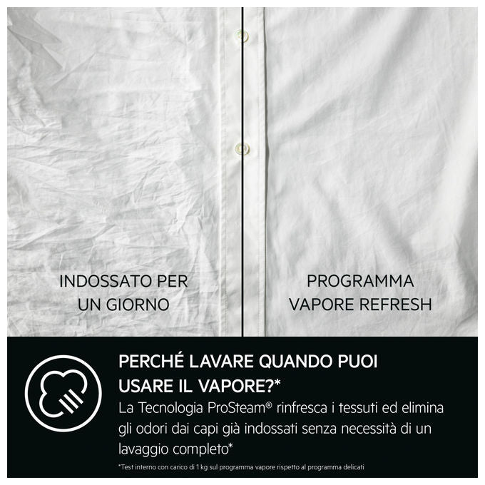 AEG LR7FH94DG Lavatrice Carica Frontale ProSteam 9 kg 1351 rpm Classe A Nero (84x60x58 cm)