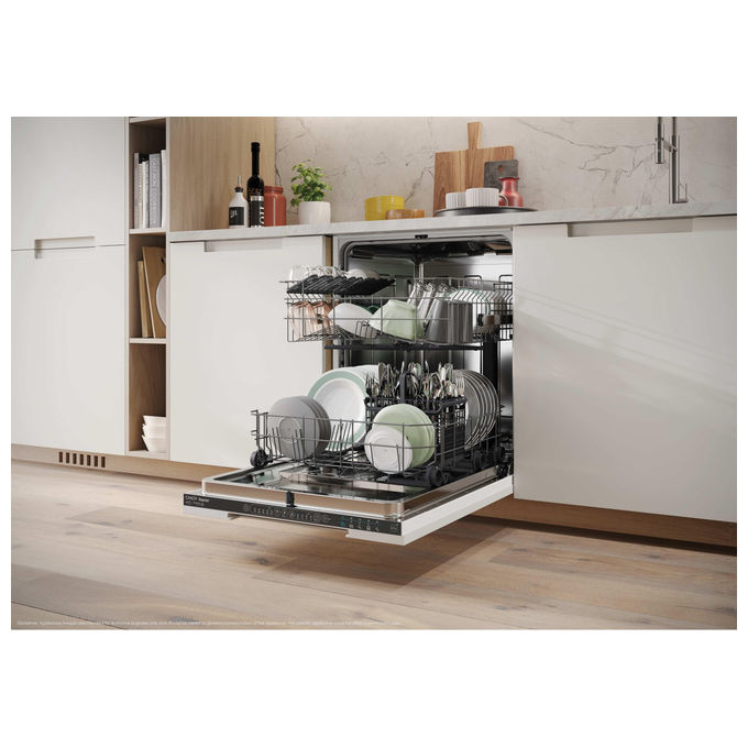 Candy CIU 3C7L0B RapidÓ Lavastoviglie Incasso Scomparsa Totale 13 coperti Classe C 47 dB Wi-Fi Inverter (82x60x56 cm) colore Nero