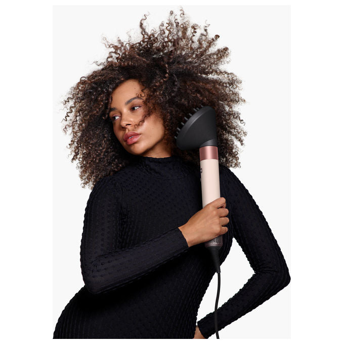 Dyson, Airwrap I.D. Multi-Styler, Per capelli ricci e mossi, Con Bluetooth, Rosa oro