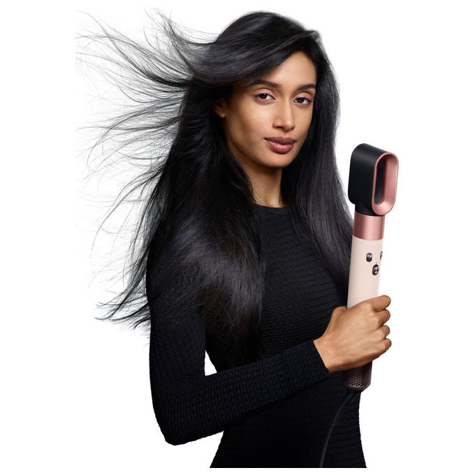 Dyson, Airwrap I.D. Multi-Styler, Per capelli ricci e mossi, Con Bluetooth, Rosa oro
