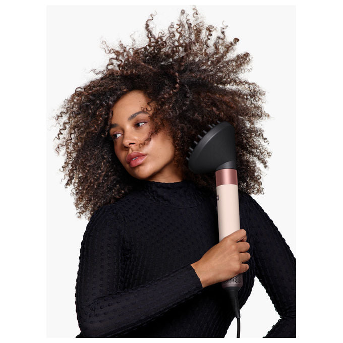 Dyson, Airwrap I.D. Multi-Styler, Per capelli ricci e mossi, Con Bluetooth, Rosa oro