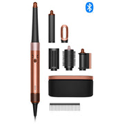 Dyson, Multistyler Airwrap i.d., Amber Silk, Per Lisciare e Arricciare, Tecnologia Bluetooth