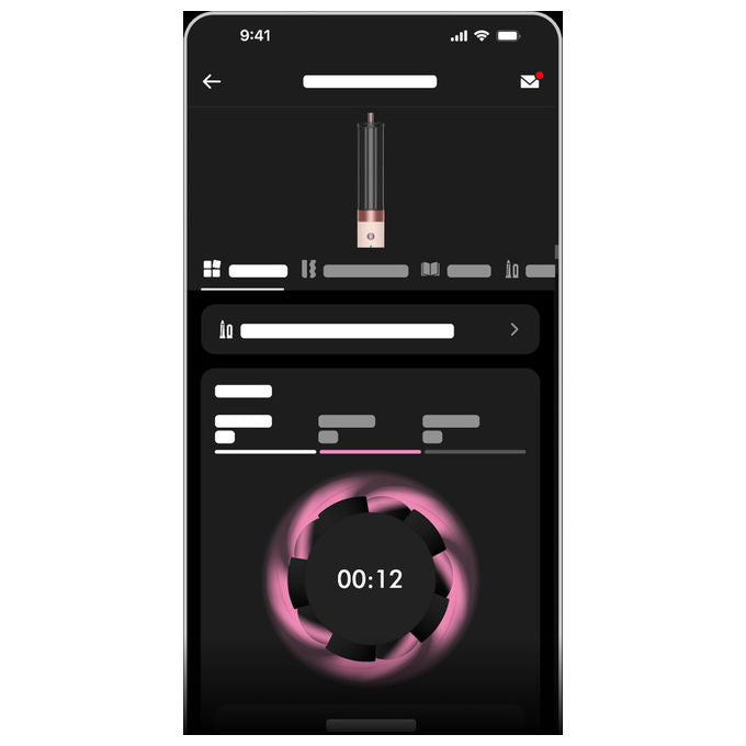 Dyson HS09 Airwrap Co-anda 2x Multistyler Asciugacapelli 1700W per Capelli Ricci o Molto Ricci colore Rosa Cipria Oro Rosa