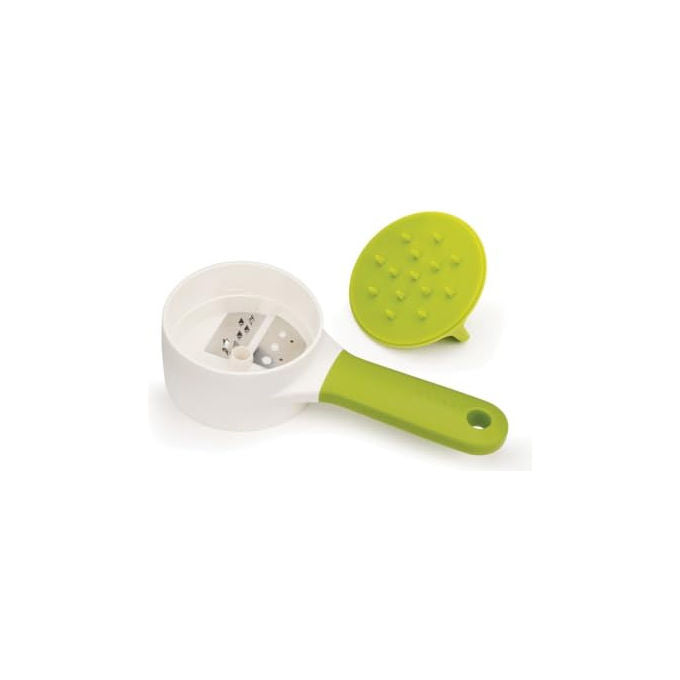 Joseph Joseph, Spiralizzatore Compatto Duo, Verde, 2 Lame, con Impugnatura