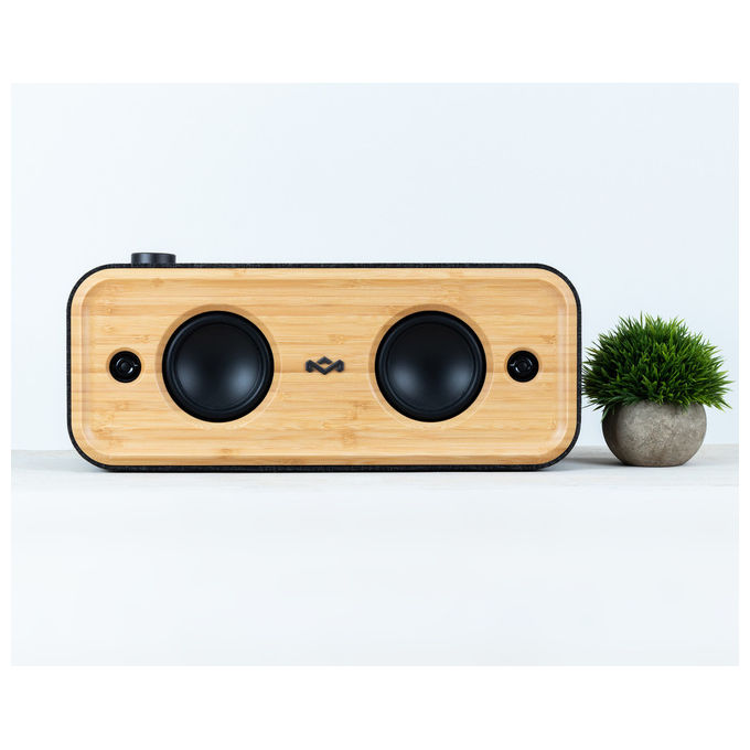 The House Of Marley, Altoparlante Portatile, 60W, Nero, Giallo, EM-JA040-SB