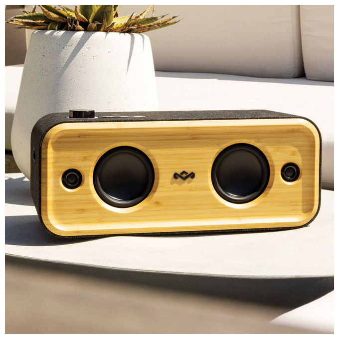 The House Of Marley, Altoparlante Portatile, 60W, Nero, Giallo, EM-JA040-SB