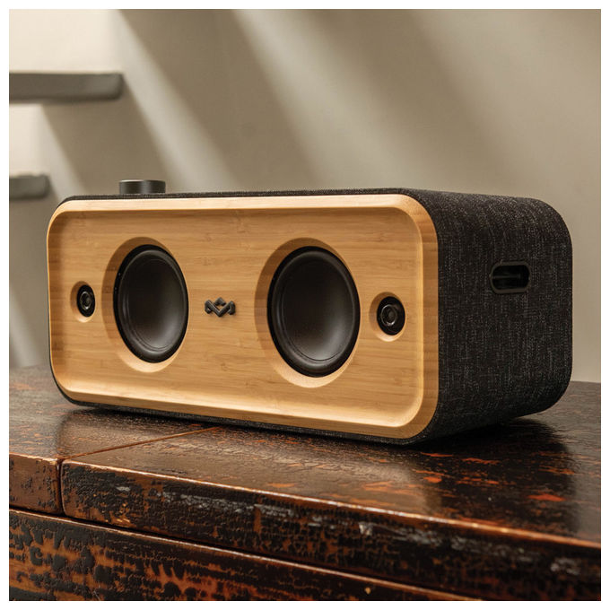 The House Of Marley, Altoparlante Portatile, 60W, Nero, Giallo, EM-JA040-SB