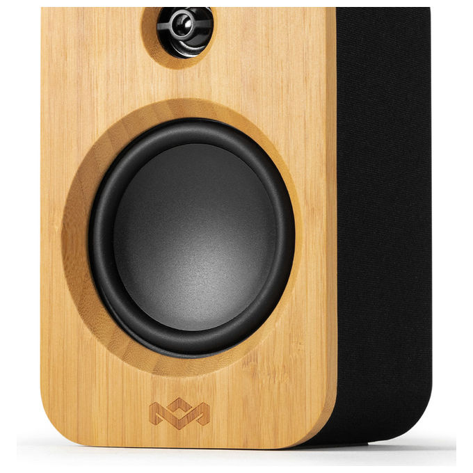 House of Marley EM-JA119-SB Get Together Solo Altoparlante Bluetooth 5.0 Portatile 20W Autonomia 25 ore colore Nero
