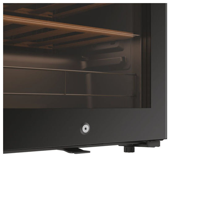 Haier HWS58GGH1 Wine Bank 50 Serie 3 Cantina Vino 58 Bottiglie 150 L 1 Zona Touch Wi-Fi App hOn 37 dB colore Nero