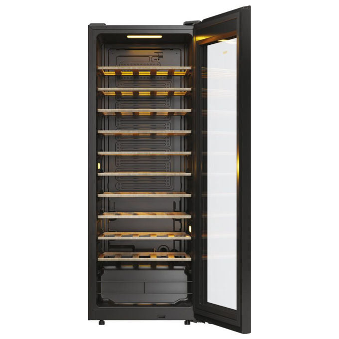 Haier HWS58GGH1 Wine Bank 50 Serie 3 Cantina Vino 58 Bottiglie 150 L 1 Zona Touch Wi-Fi App hOn 37 dB colore Nero