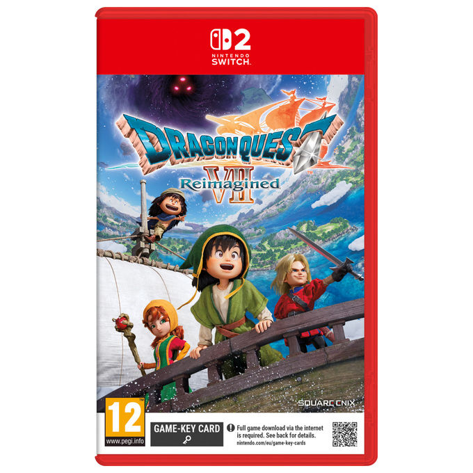 Square Enix Dragon Quest VII Reimagined Gioco Nintendo Switch 2 GKEY Digitale Giocatore Singolo Azione Avventura Italiano