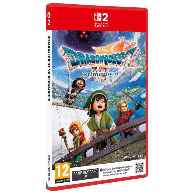 Square Enix Dragon Quest VII Reimagined Gioco Nintendo Switch 2 GKEY Digitale Giocatore Singolo Azione Avventura Italiano