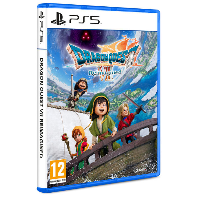 Square Enix, Dragon Quest VII Reimagined, Gioco PlayStation 5, Edizione Standard, PEGI 12