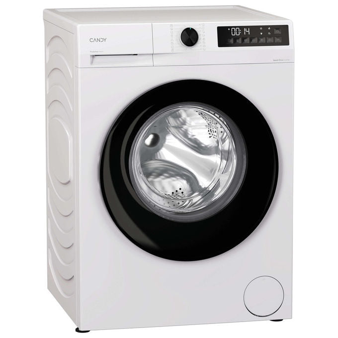 Candy, Lavatrice Slim 8 Kg, Classe A, 1400 Giri, Inverter, Bianco, GD 48SB6-S