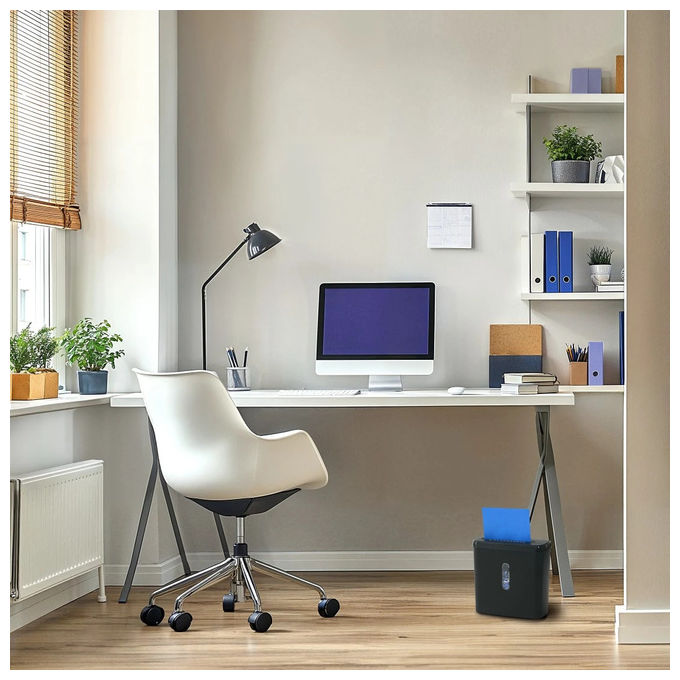 Hama Safe X50, Distruggidocumenti, Taglio Incrociato, 22 cm, Nero