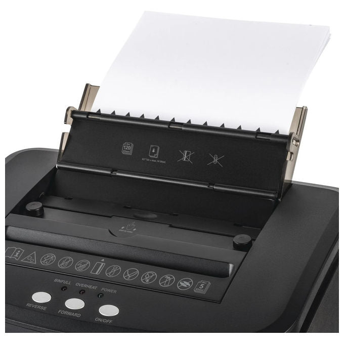 Hama Safe Auto M1200, Distruggidocumenti a Frammenti, 22.5 cm, Nero