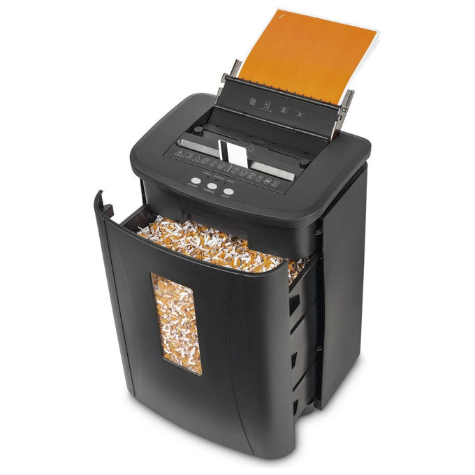 Hama Safe Auto M1200, Distruggidocumenti a Frammenti, 22.5 cm, Nero