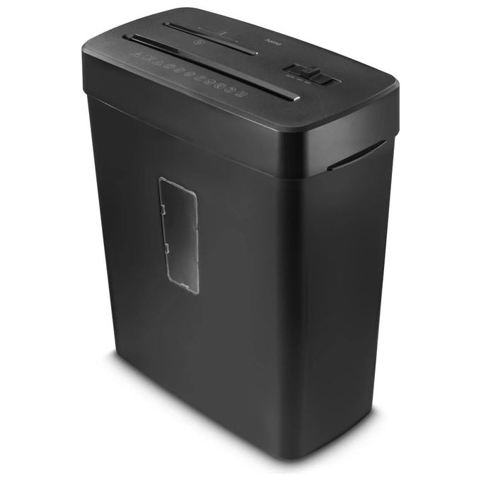 Hama Prime M50CD-B, Distruggidocumenti microtaglio, 2 x 12 mm, Nero