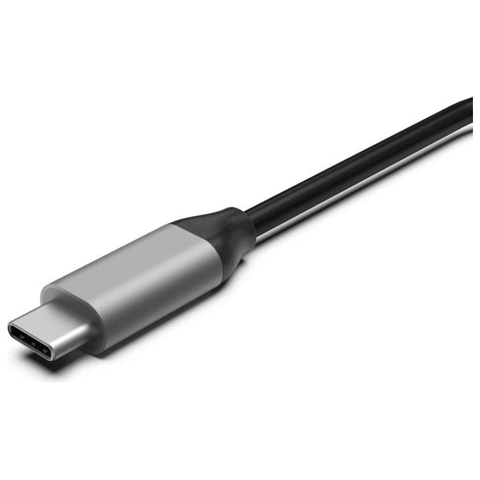 Hama, Hub USB Tipo-C, 10000 Mbit-s, Grigio, Alluminio, 00200147