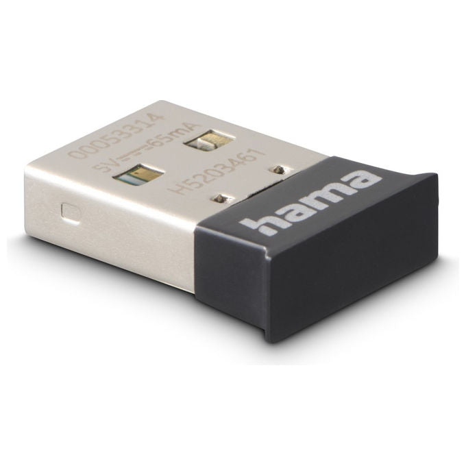 Hama, Adattatore Bluetooth 5.4, USB, 3 Mbit-s, Nero