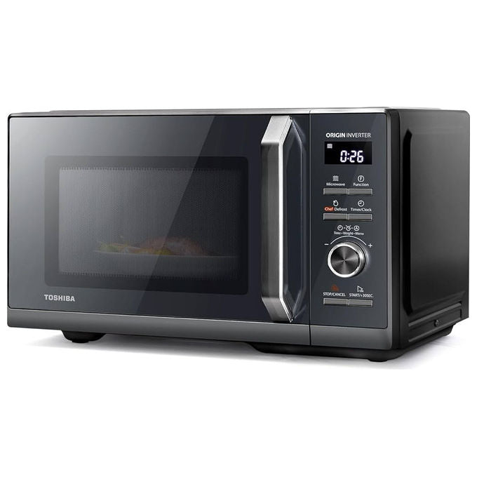 Toshiba, Microonde a Libera Installazione, Nero, MW3 AG25PF, 25 Litri, 900 Watt
