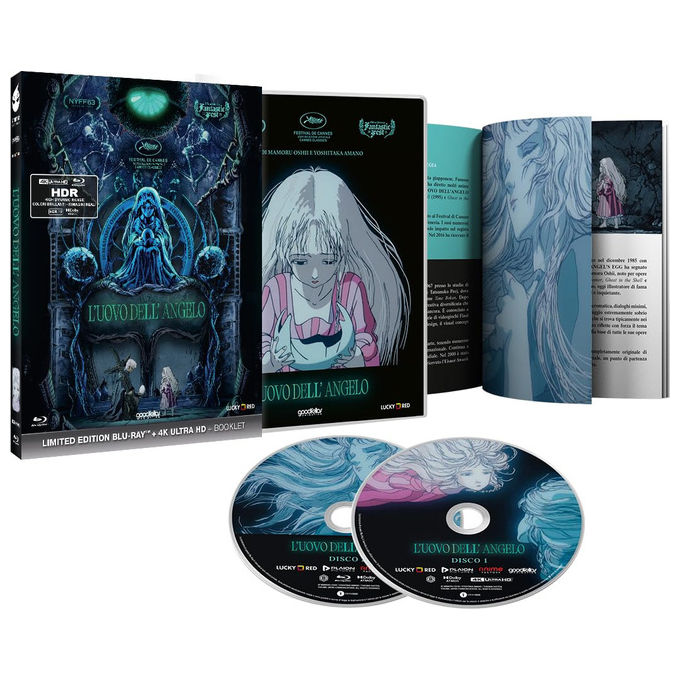 L'Uovo Dell'Angelo, Plaion Pictures, 4K UHD, Blu-ray, Edizione Limitata Anime Factory