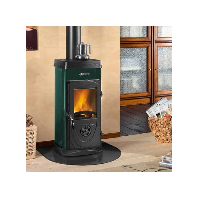 LA NORDICA, Stufa a Legna, 5.0 kW, Ghisa, Verde