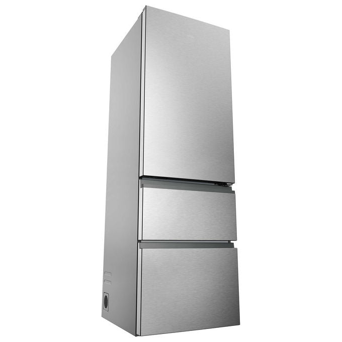 Haier 34006117 HTR3618CNMG Frigorifero Combinato Total No Frost 360 L Classe C Argento (185x595x667 cm)