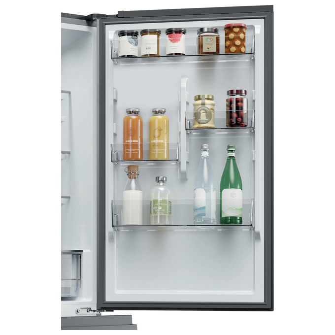 Haier 34006117 HTR3618CNMG Frigorifero Combinato Total No Frost 360 L Classe C Argento (185x595x667 cm)